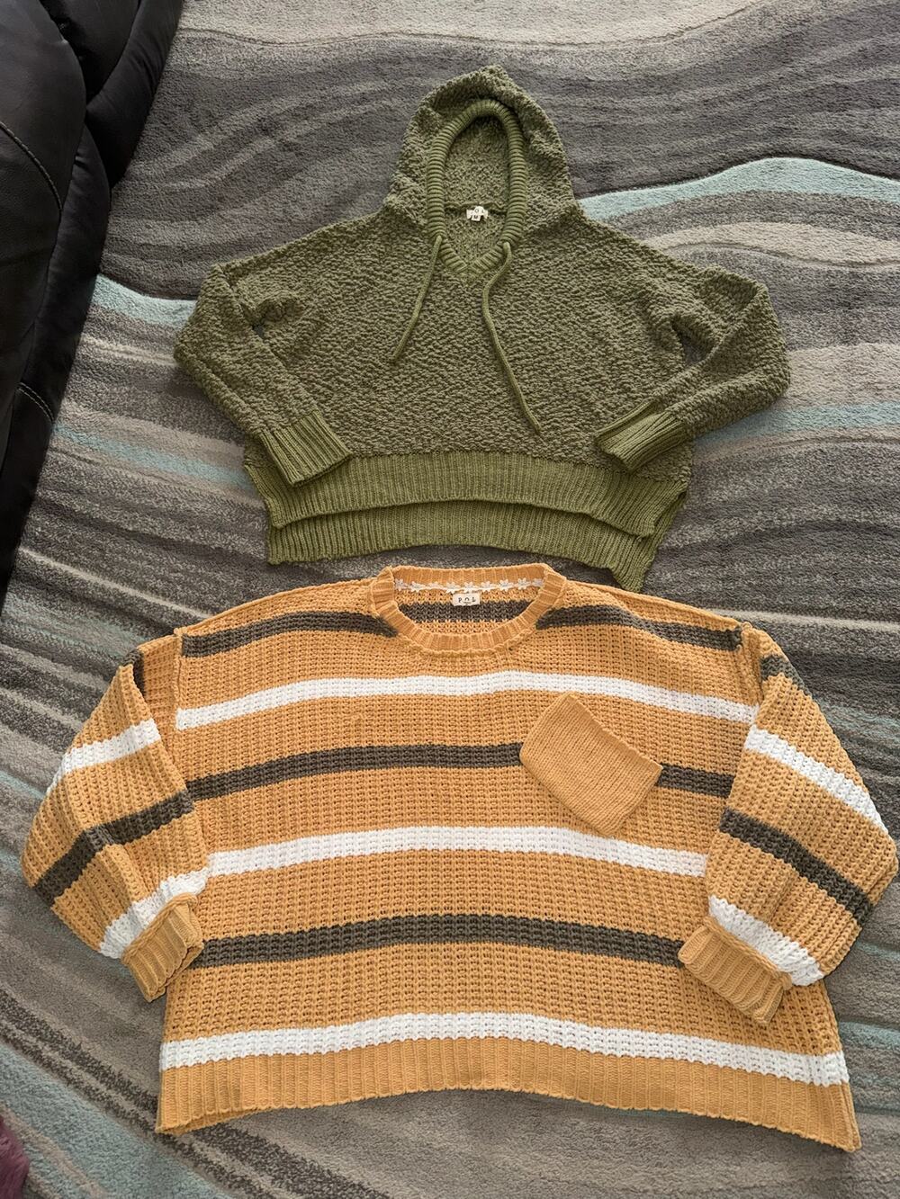 Knit Chunky Sweater LOT POL Clothing Medium